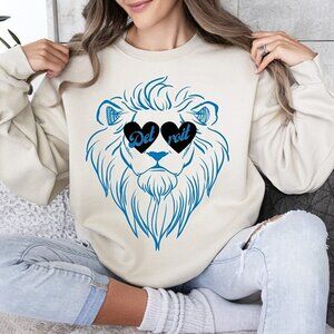 Detroit Football Sweatshirt Retro Lions NFL Football Fan Gift Crewneck 05